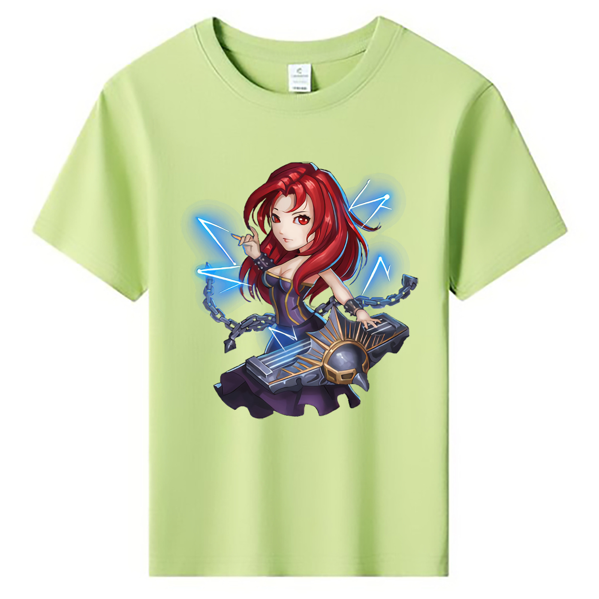 （画像用） リーグ・オブ・レジェンド League of Legends LOL 綿100％キッズTシャツ（フロントプリント）